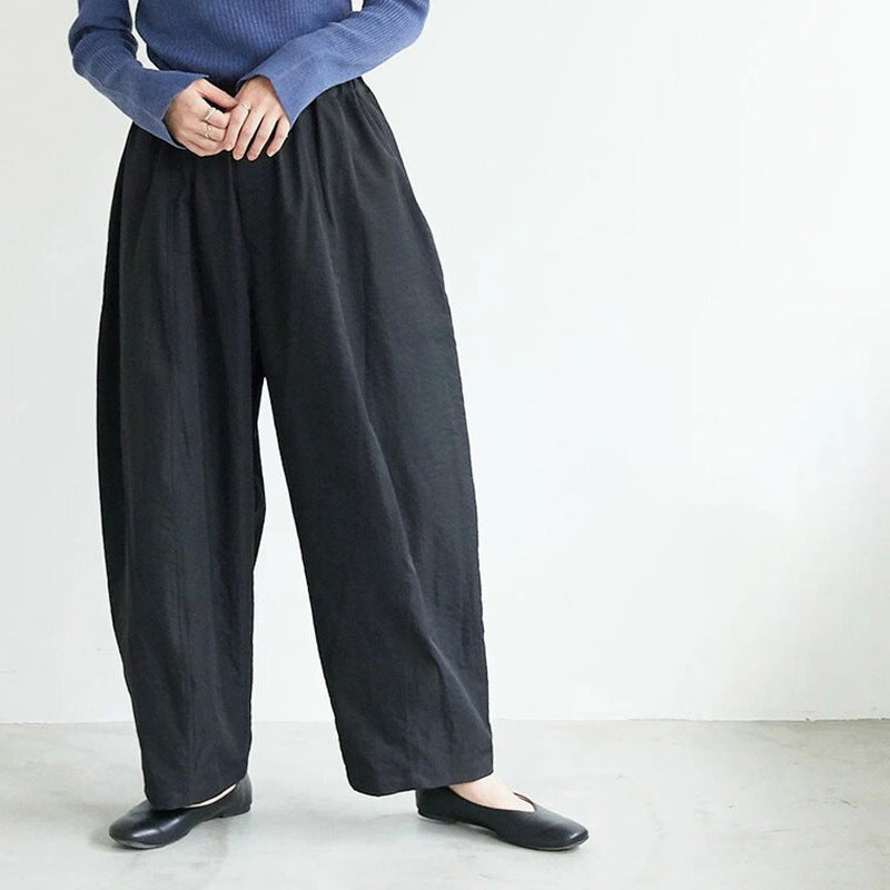 Japanese Yamamoto Casual Pants Women's Drape Idle Style