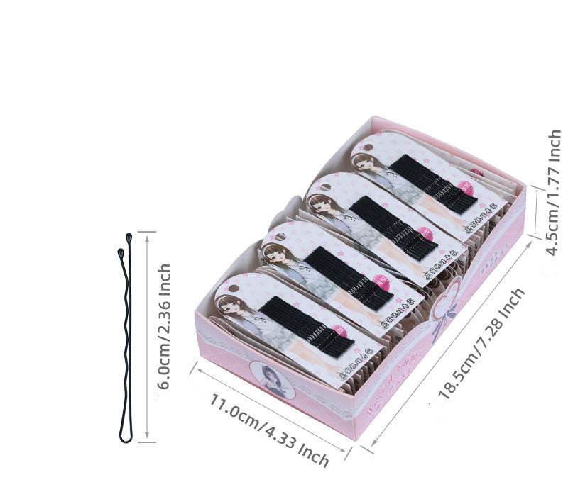 Pieces Of Small Black Card Photo Studio Headwear Hair Clip