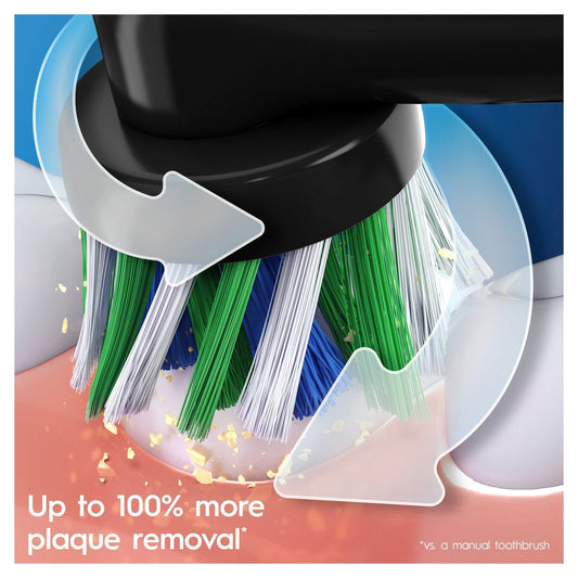 Oral-B Vitality Pro Svart Eltandborste, 1 Borsthuvud, Designed By Braun