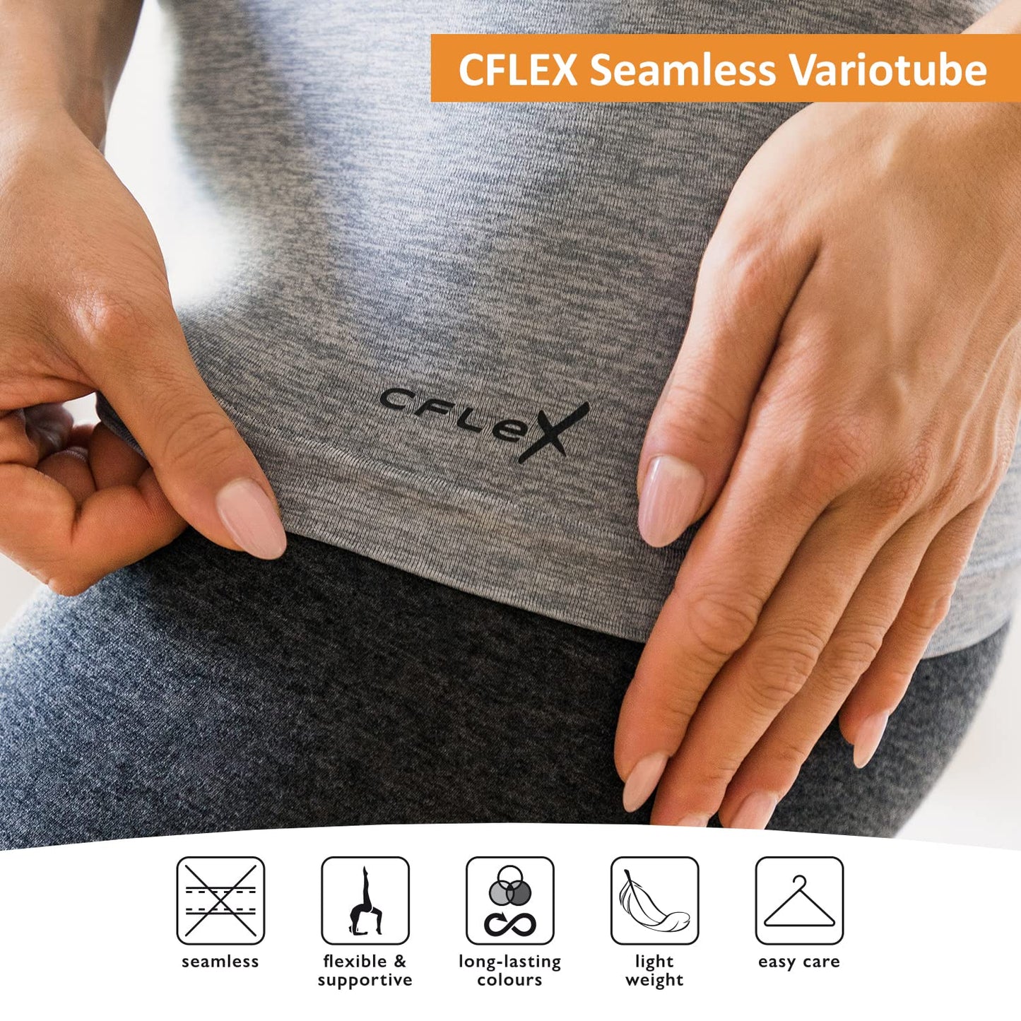 CFLEX dam sömlös variotube-nörvärmare