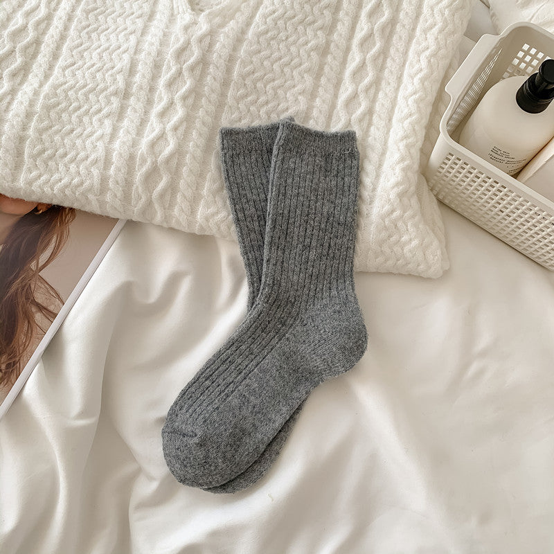 Women's Warm Wool Socks Fleece-lined