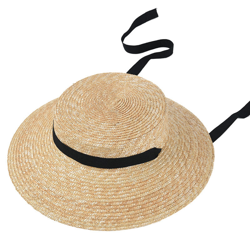 French Vintage Straw Hat Ladies Vacation