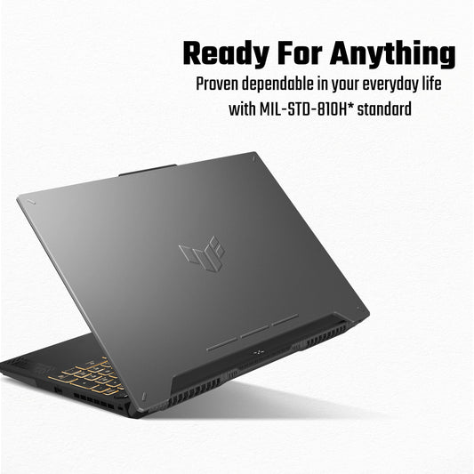 ASUS TUF F15 Gaming Laptop FA5070NV-LP109W | 15.6’’ Full HD | AMD Ryzen 5-7535HS | Nvidia RTX 4060 | Windows 11 Home | 16GB RAM | 1TB SSD | Nordic Keyboard