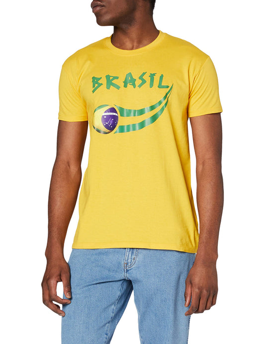Supportershop herr Brasilien fläkt T-shirt