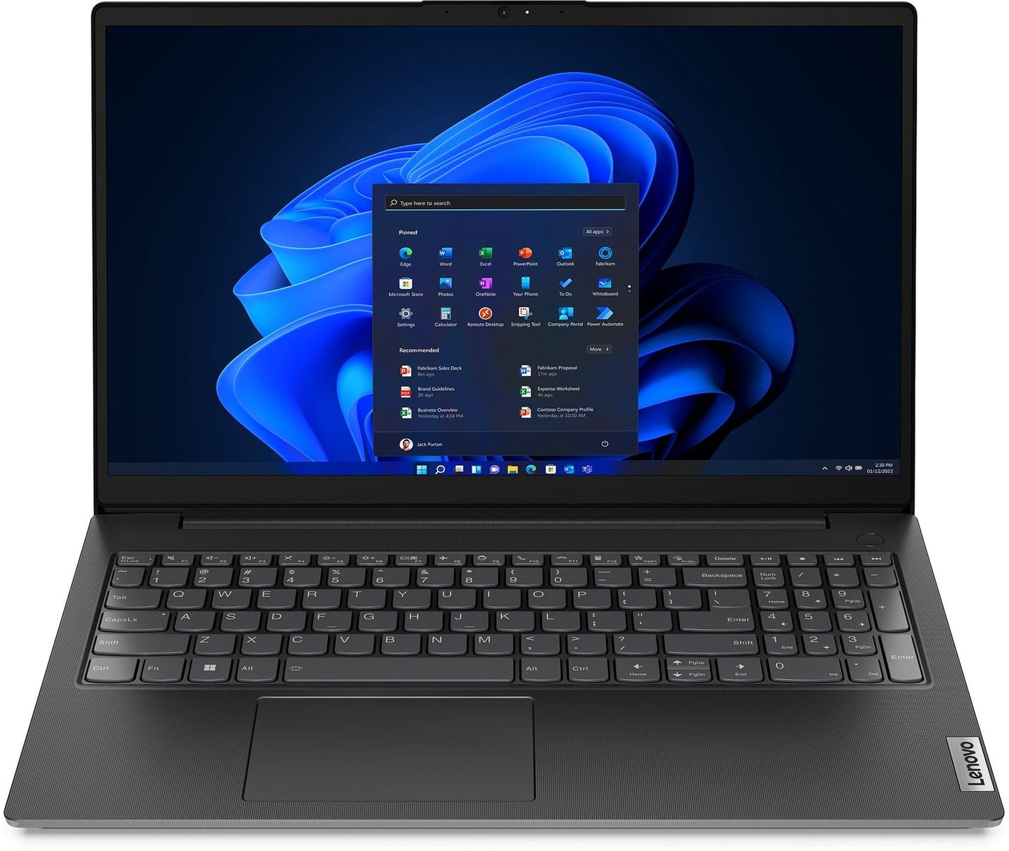 Lenovo Notebook V15 G4 15,6 tum 15,6 tum AMD RYZEN 3 7320U 2,4 GHz RAM 8 GB SD 256 GB M.2 NVMe-WI-FI 5-Win 11 Home Black (82YU00U7IX) varumärke