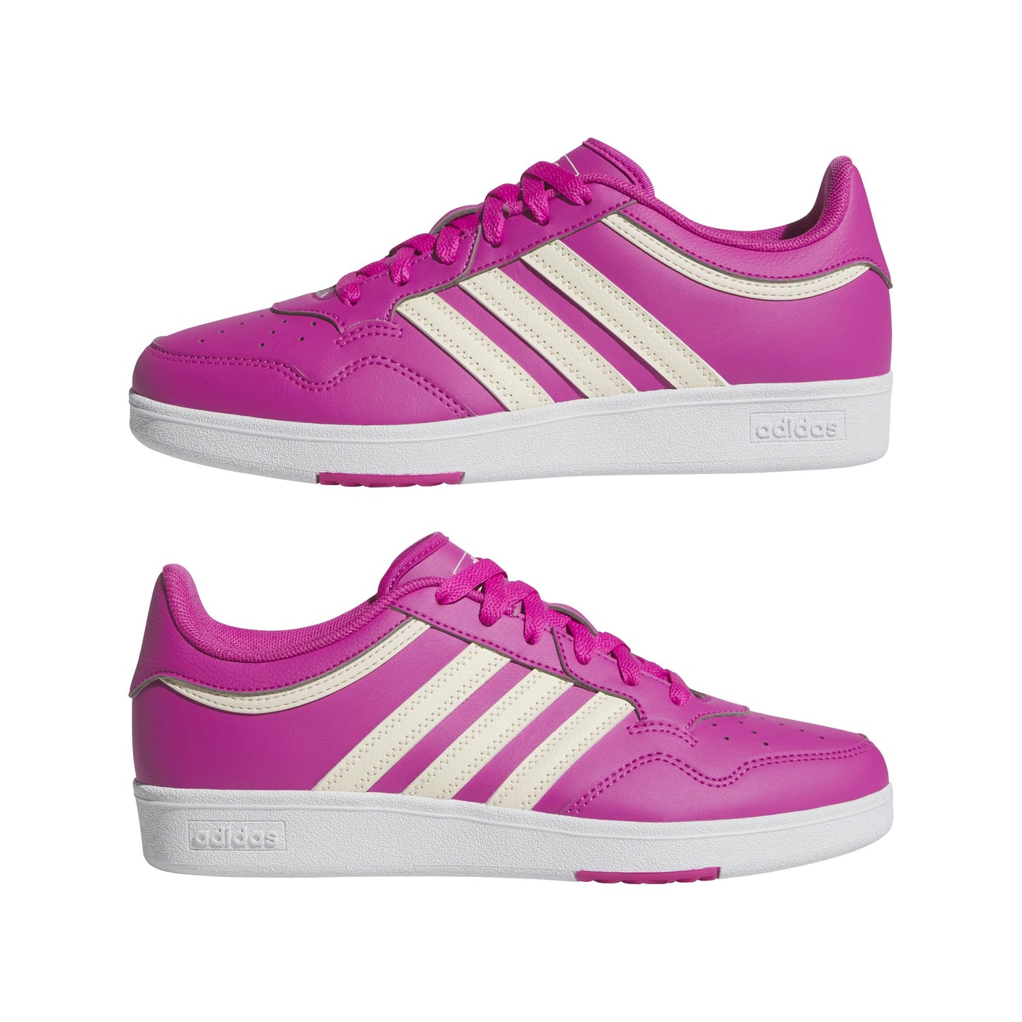 adidas Kvinnor HOOPS 4.0 SHOES, lucid fuchsia/cream white/ftwr white, 43 1/3 EU