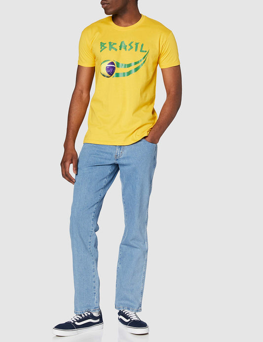 Supportershop herr Brasilien fläkt T-shirt
