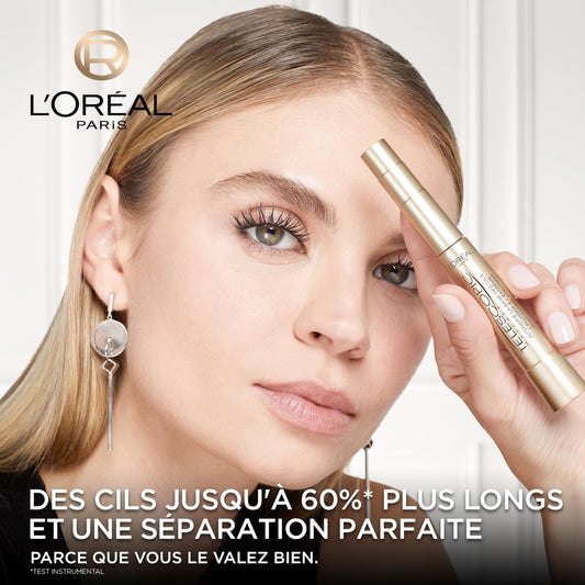 L'Oréal Paris, klassisk längdmascara, Telescopic Black, 8 ml