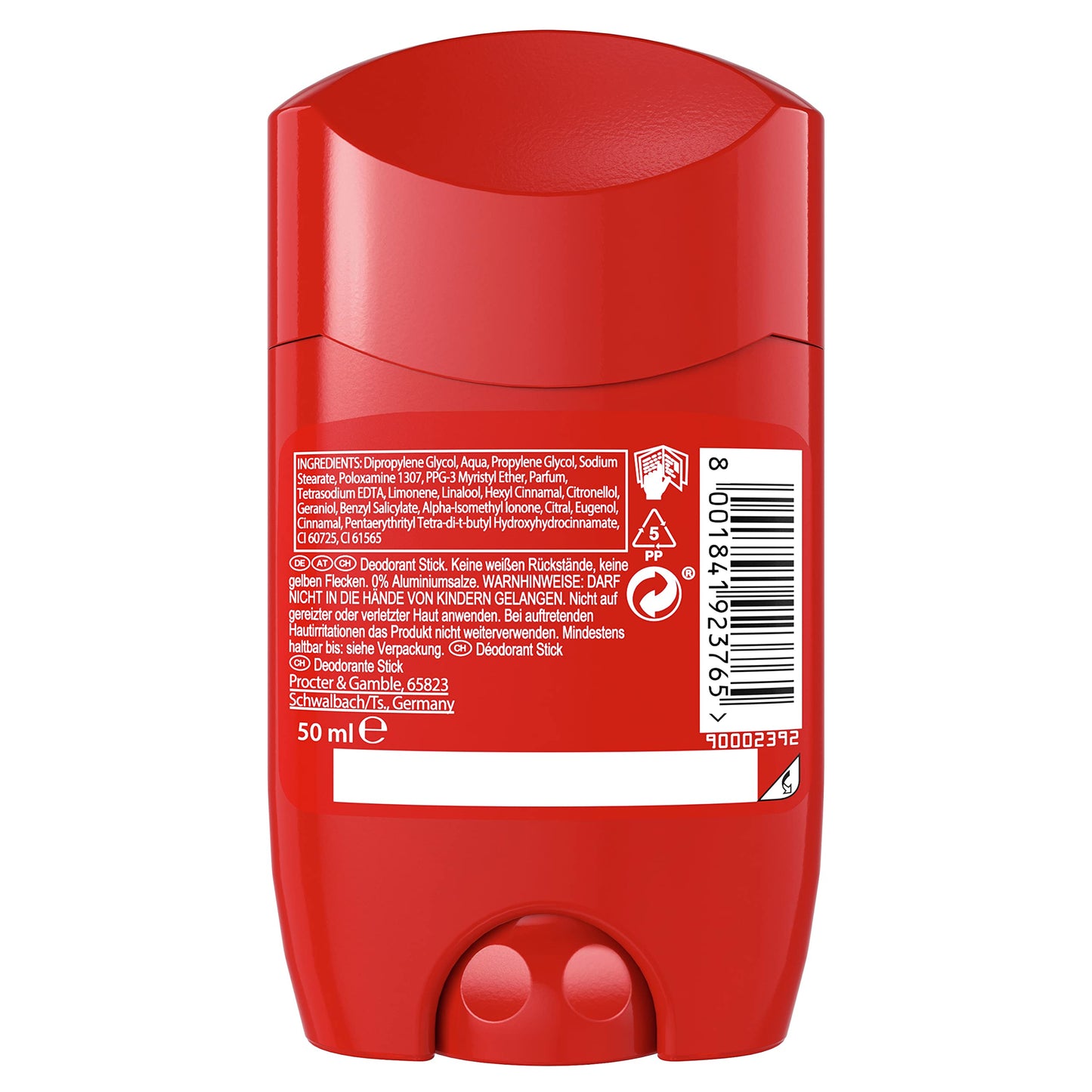 Old Spice Whitewater, Deodorant för män, 50 ml, 48 h fräschhet, 0% aluminiumsalter, inga vita rester eller gula fläckar