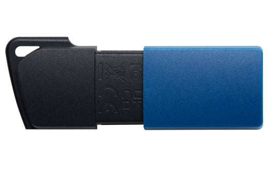 Kingston DataTraveler Exodia M USB 3.2 Gen 1 DTXM/64GB – med rörligt lock (svart + blå)