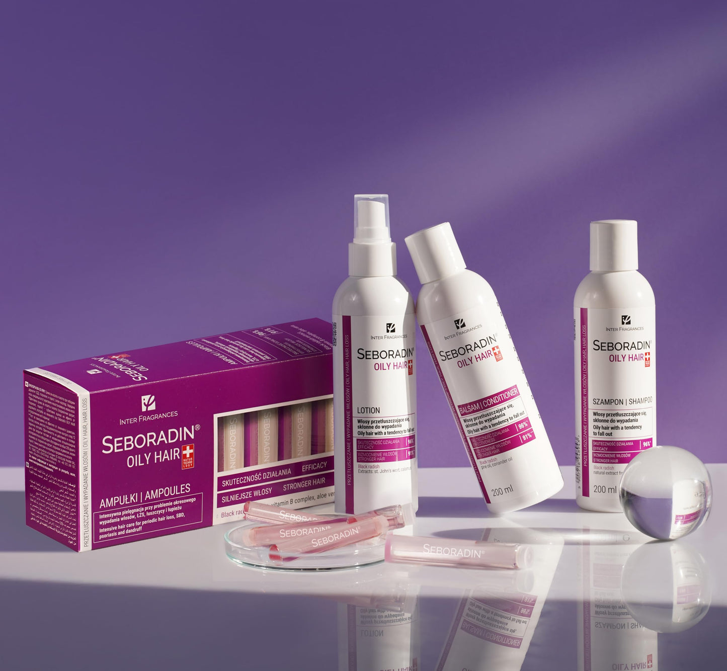 Seboradin Enzymatisk Peeling Hårskrubb Hudskrubb Skalning Fruktsyra För Svagt Och Känsligt Fet Hår Exfolierande Behandling För Huden 100 ml