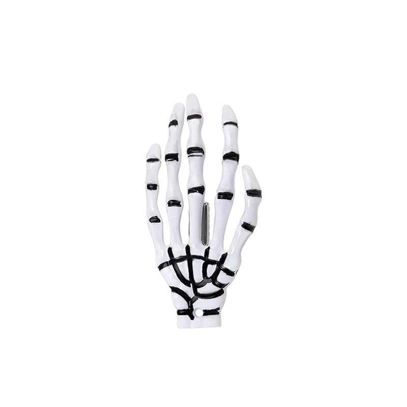 Halloween Skull Harajuku Hand Bone Hair Clip