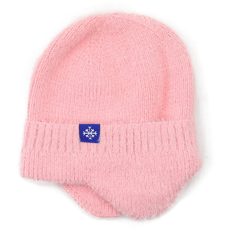 Women's Outdoor Warm Knitted Wool Ear Protection