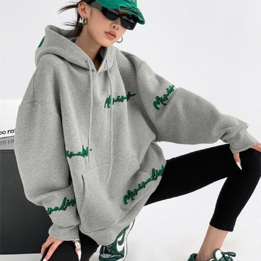 Hooded Spring Heavy Industry Ins Trendy Hooded Sweater