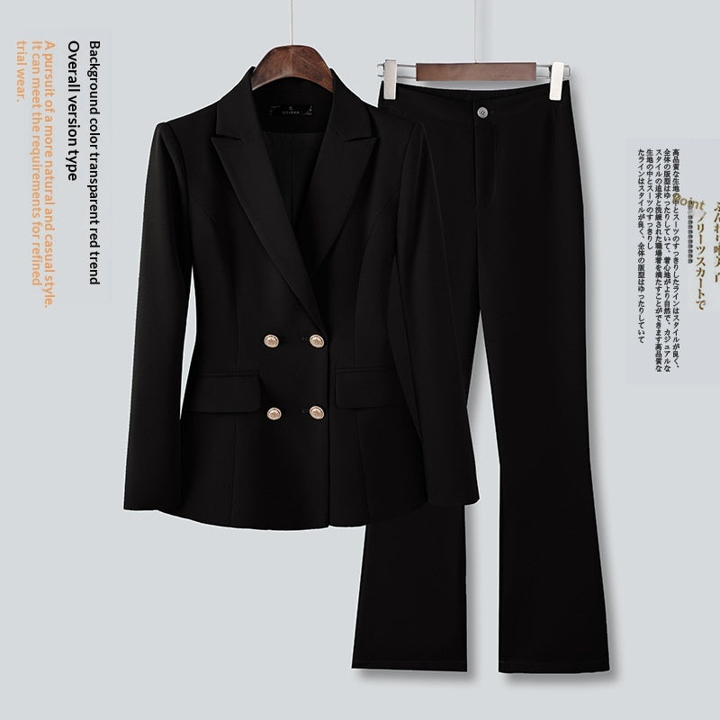 Womens Formal Suit Korean-Style Slim-Fit Casual Blazer With A High-End Professional Finish