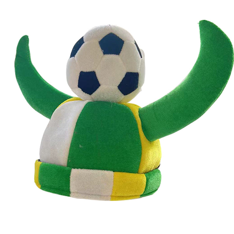 Carnival World Cup Soccer Hat Cheering Props