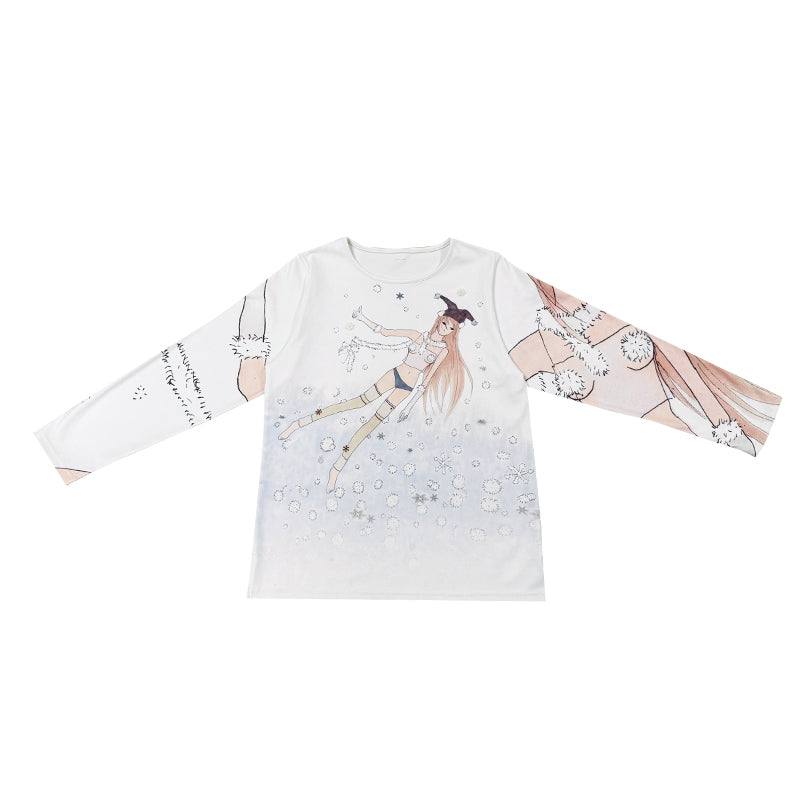 Snow Girl's Edelweiss Loose Long Sleeve
