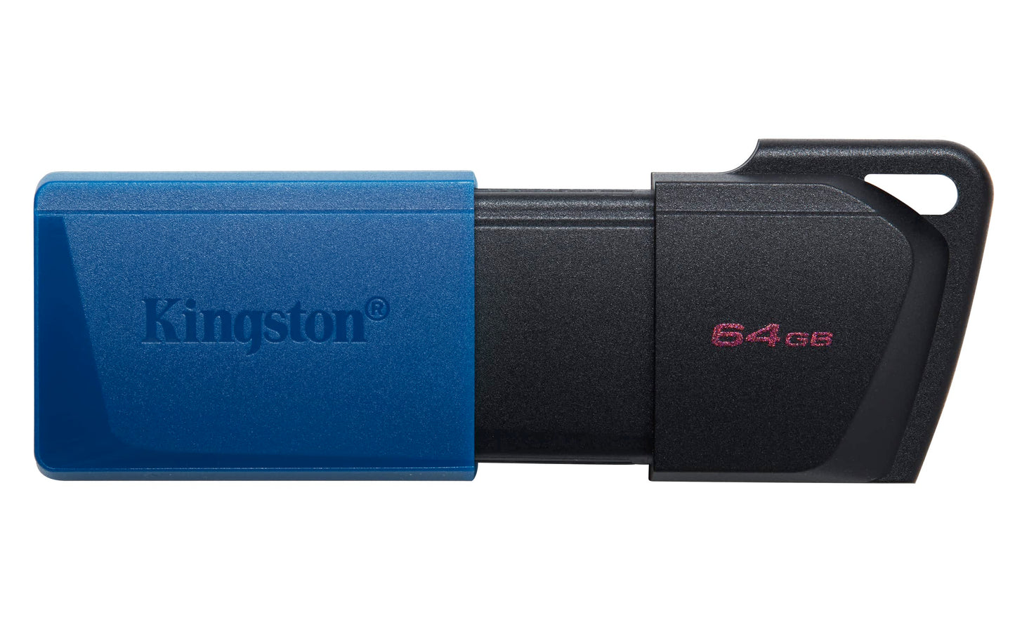 Kingston DataTraveler Exodia M USB 3.2 Gen 1 DTXM/64GB – med rörligt lock (svart + blå)