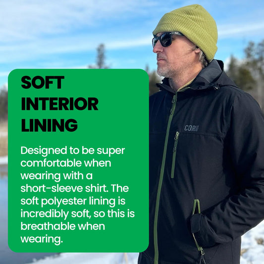 Men's Packable Travel Rain Jacket | The Ultimate All-Round Rain Coat for Men with Secret Pockets