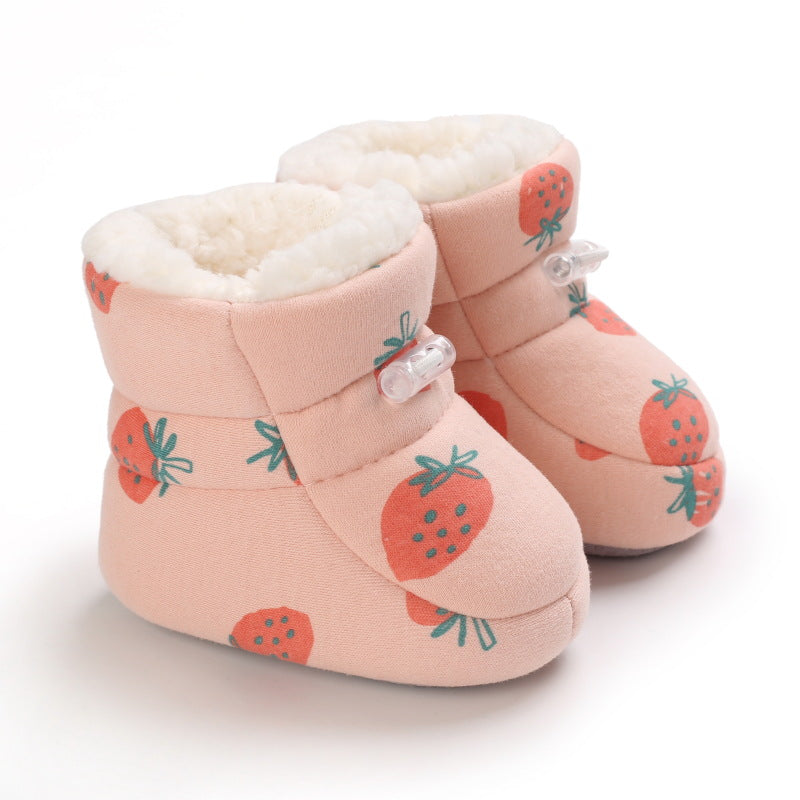 Winter Cartoon Casual Anti-drop Baby Shoes
