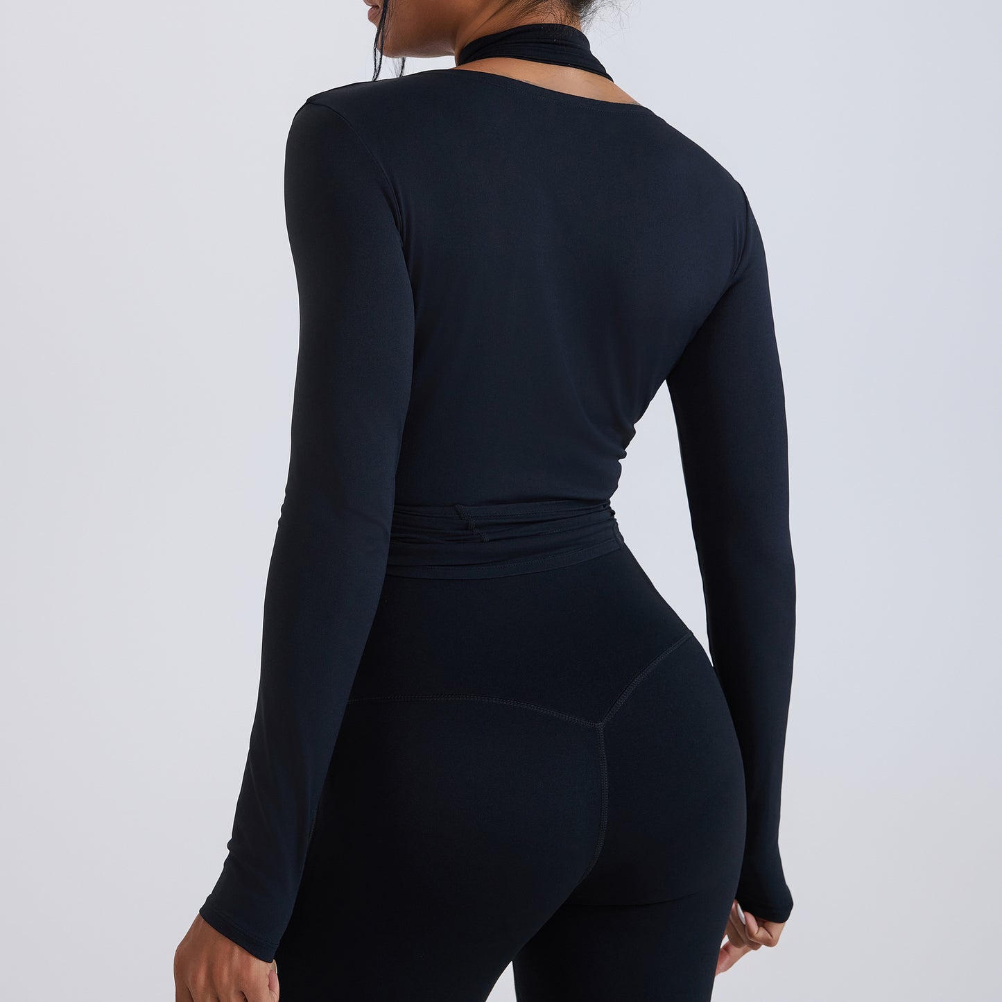 Womens Casual Sport Long-sleeve Top