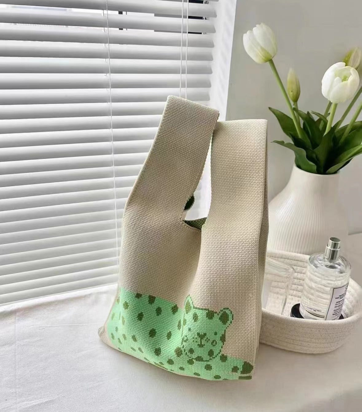 Women's Knitted Bag All-match Casual Handbag