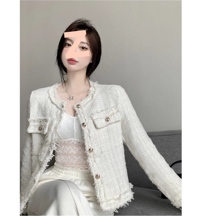 Short Chanel Coat Women's Multi-button Top