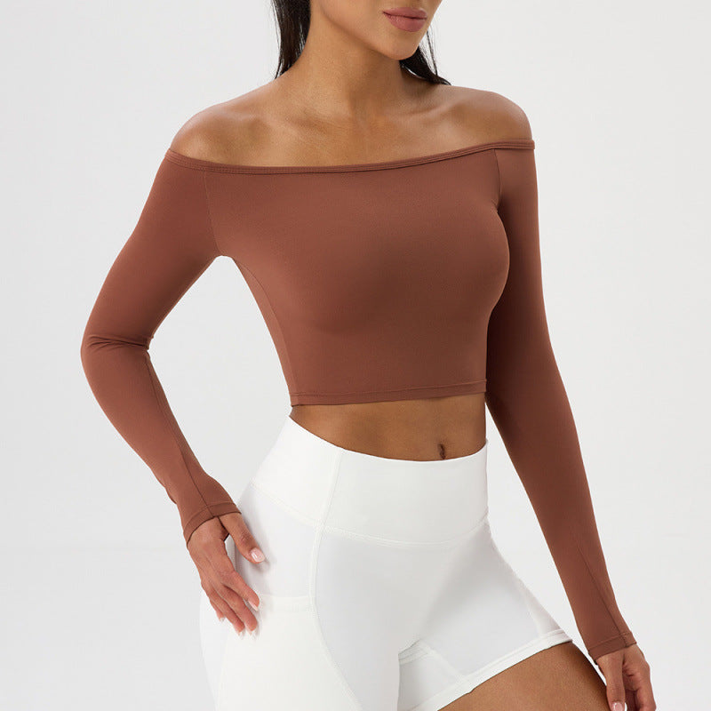 Women's Off-shoulder Sexy Fitted Top