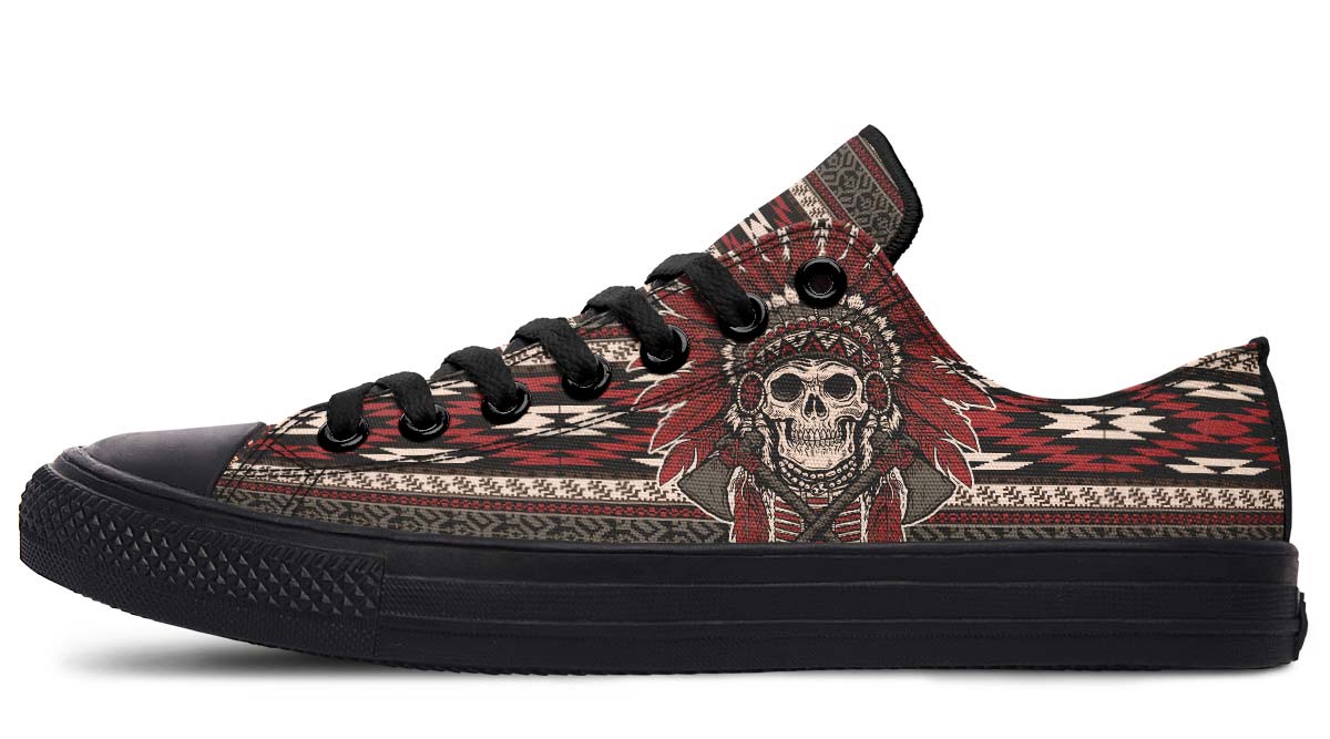 Fashion Print Couple Low-Top Canvas Shoes