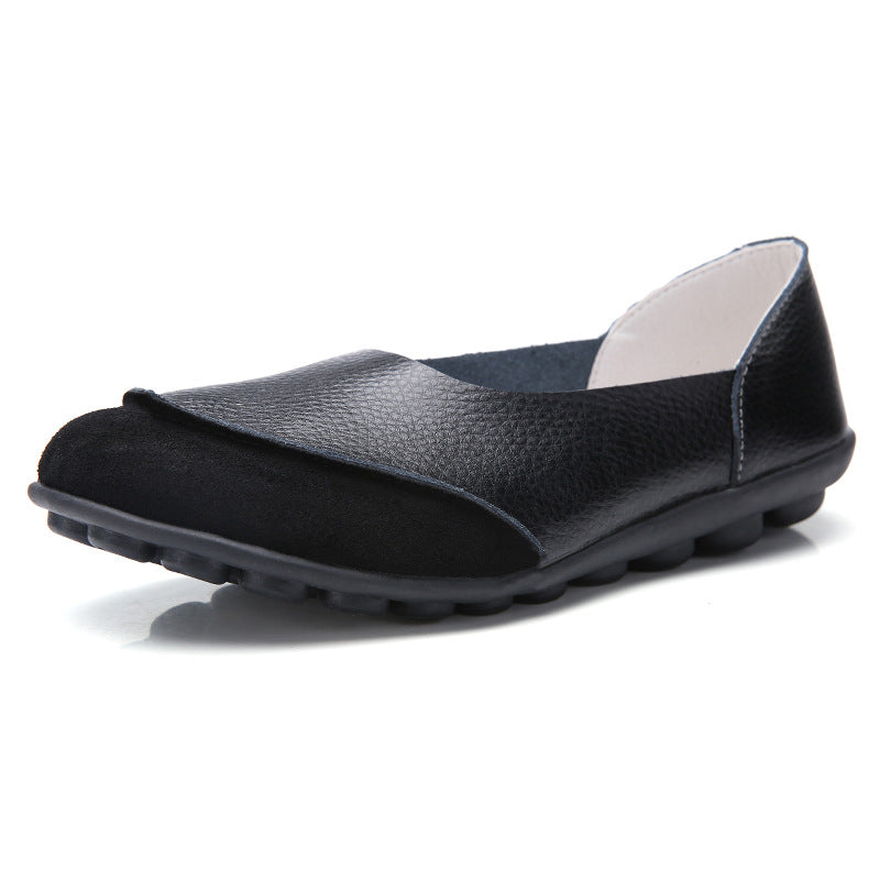 Womens Springsummer Loafers In Korean Casual Style