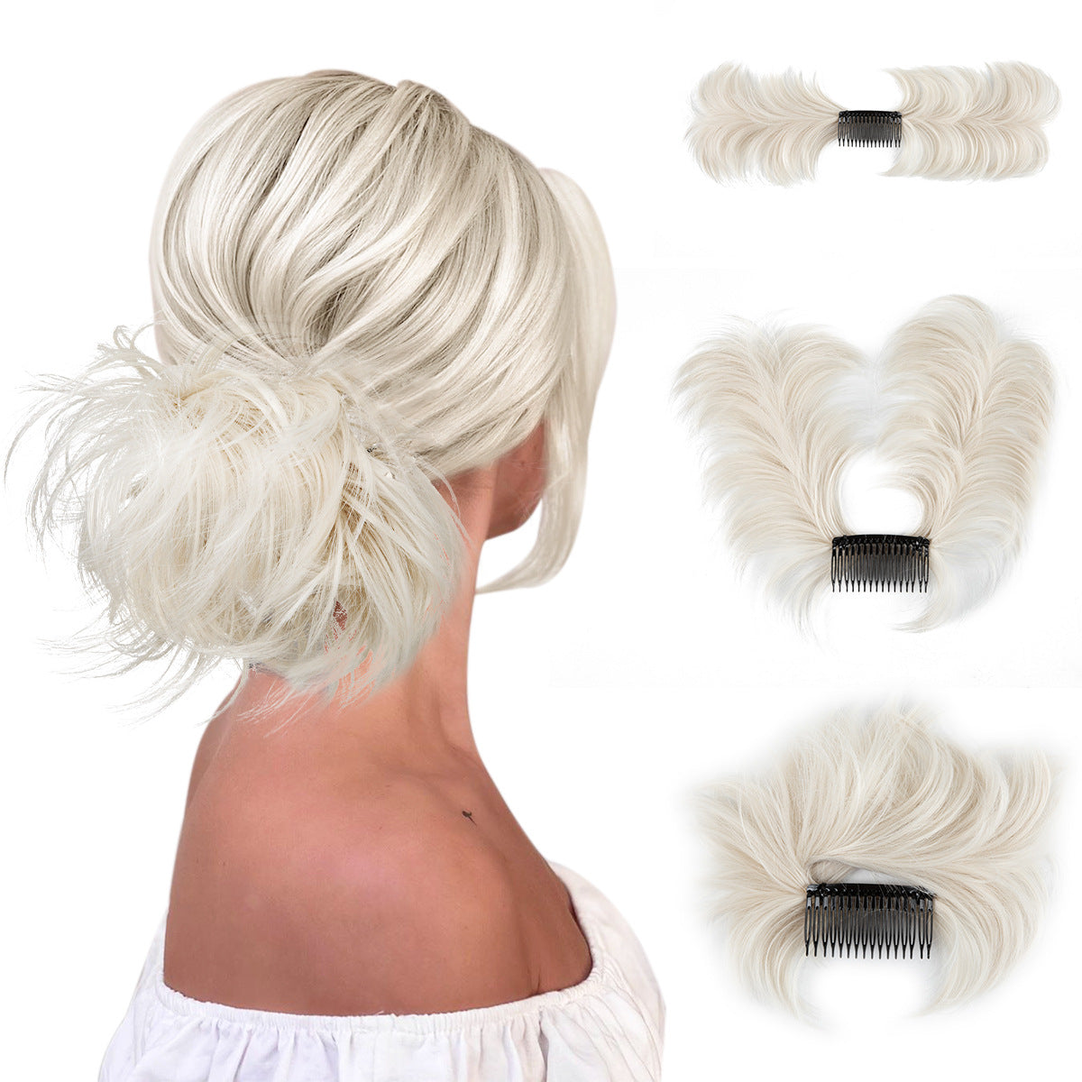 European And American Wig Set Women's Adjustable Grip