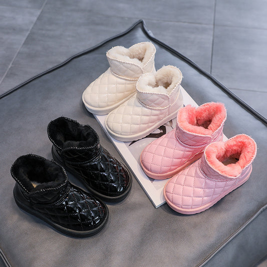 Thicken Korean Style Boots For Girls And Students To Keep Warm