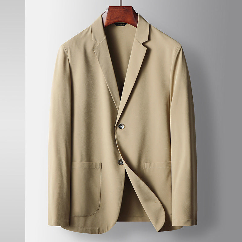 Men's Suit Lightweight Stretch Anti-wrinkle Jacket
