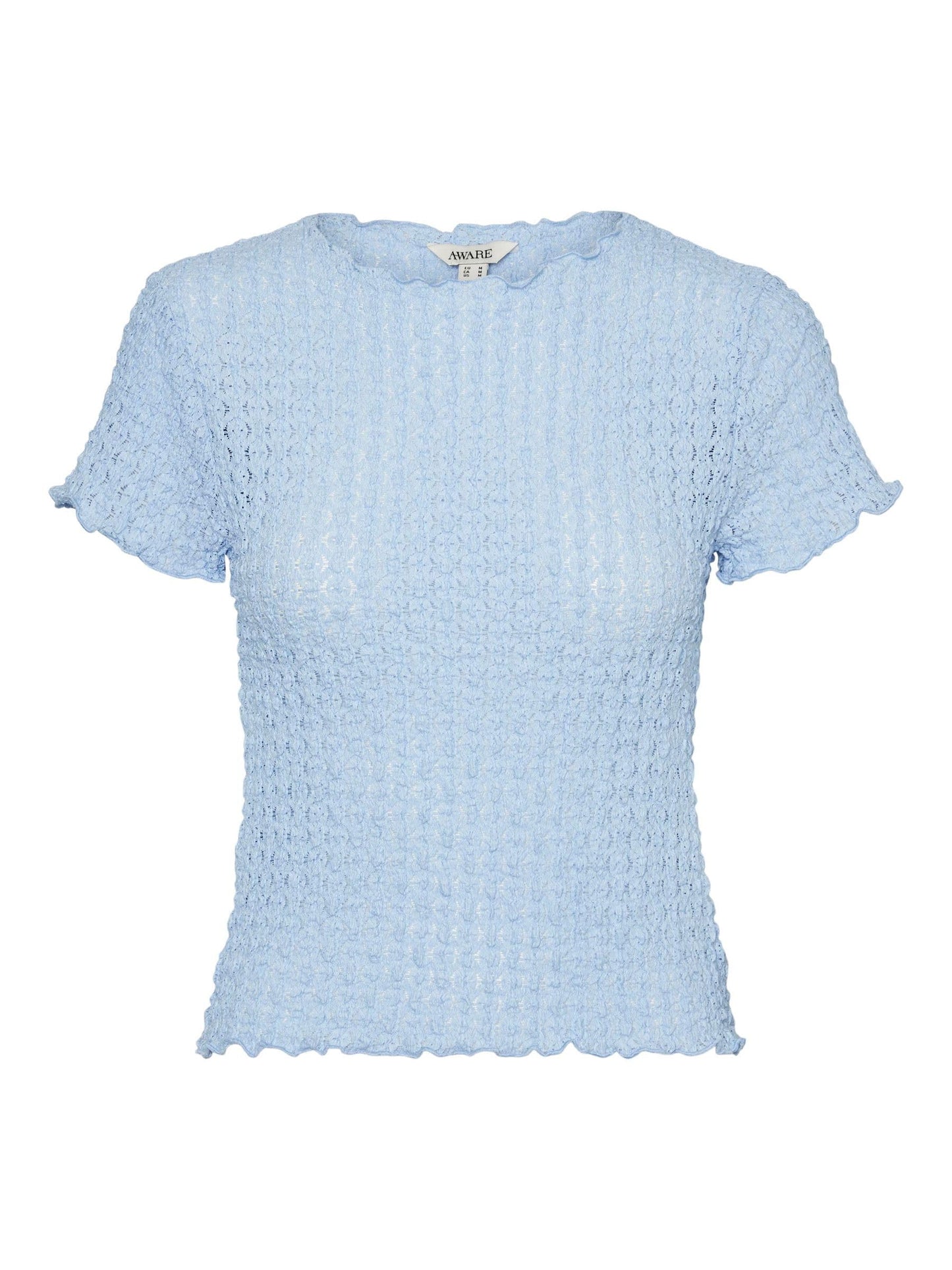 VERO MODA dam Vmshelby Ss O-neck kort topp Vma Noos Topp