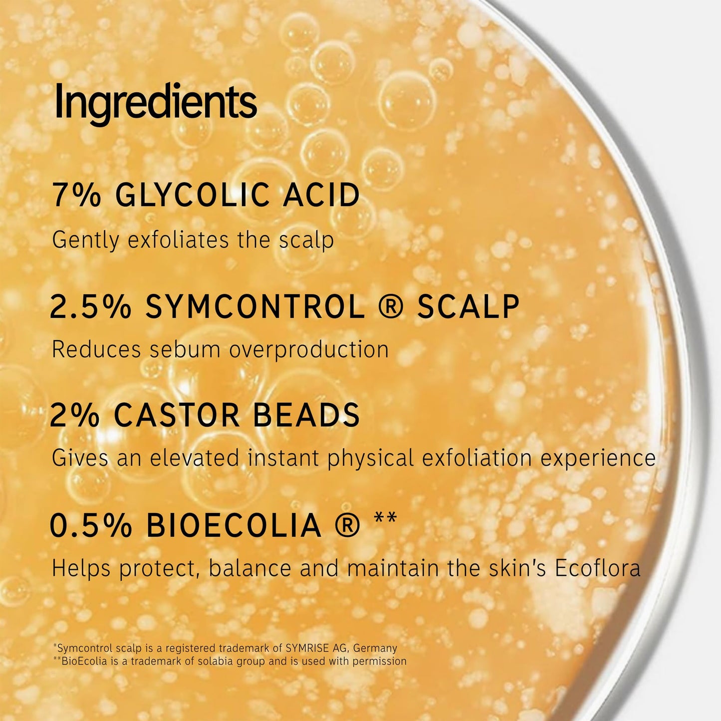 The INKEY List 7% Glykolsyra exfolierande hårbottenskrubb, 150 ml