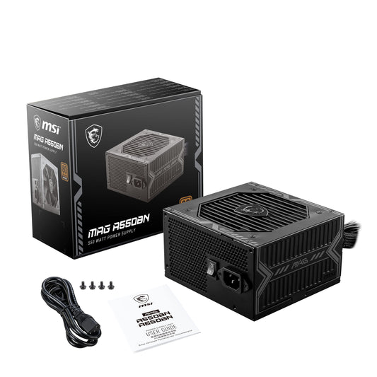 MSI MAG A550BN - 550w bronze