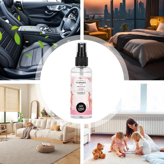 Fragrance Spray for Clothing - 100 ml, naturlig tygspray luktneutralisator | Lukt neutralisatorer-100 ml, naturlig tygspray luftfräschare, långvarig aromaterapi rumsdoft