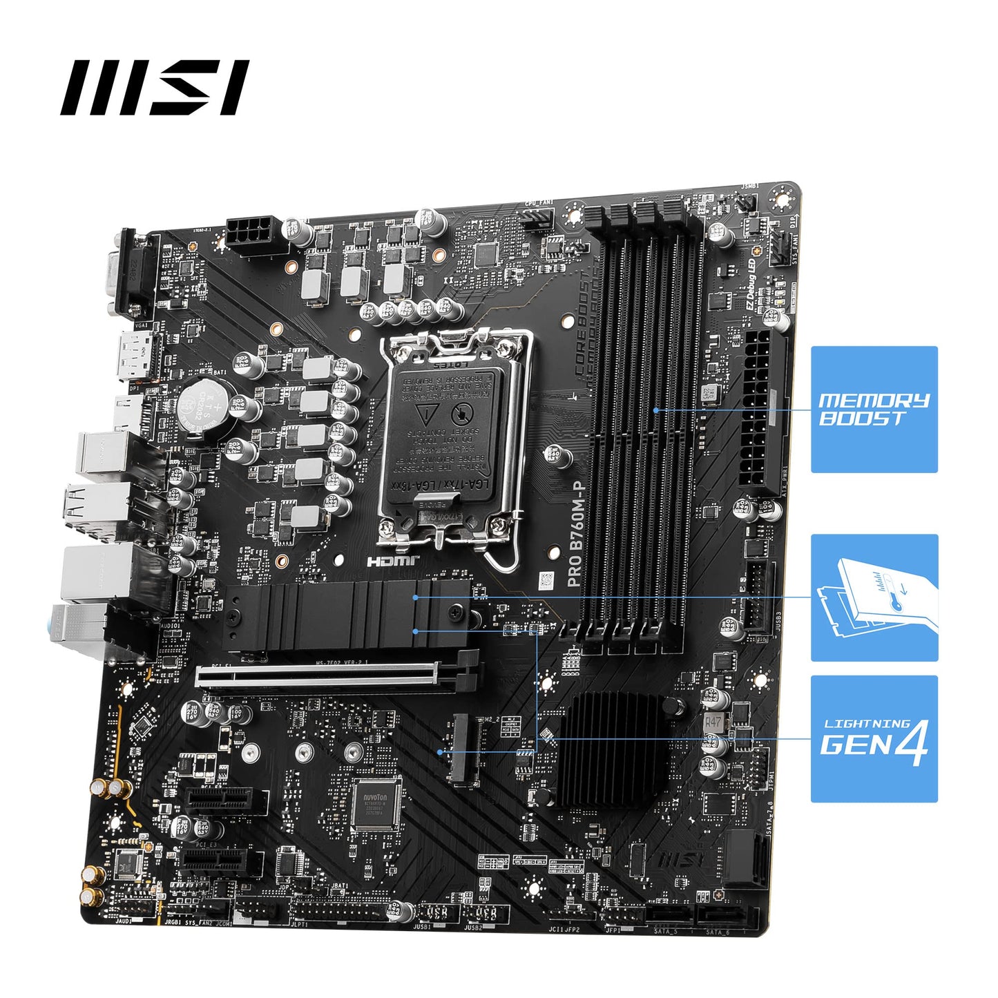MSI PRO B760M-P