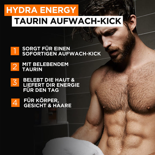 L'Oréal Men Expert Herr Hydra Energy Duschgel, 1 l