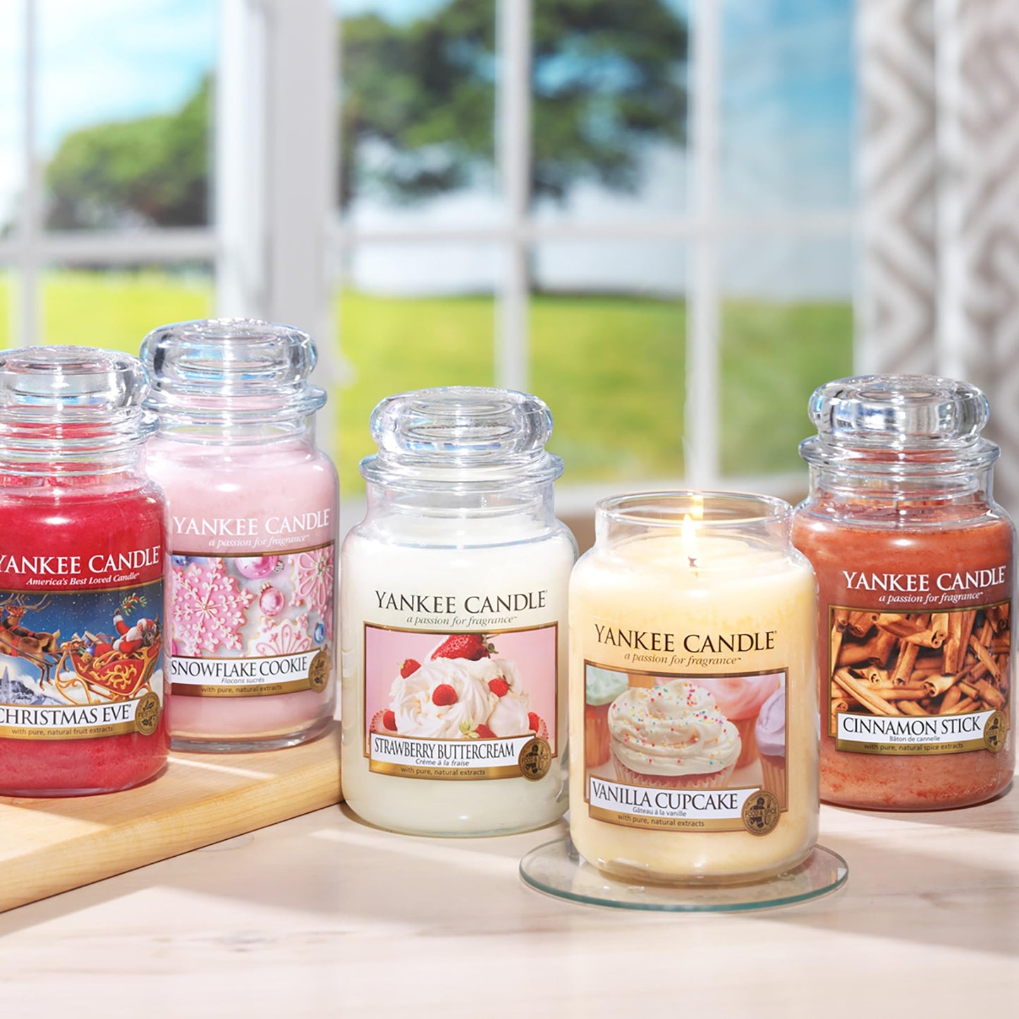 Yankee Candle Snowflake Cookie 1275342EZ Burkljus, Rosa, Stor