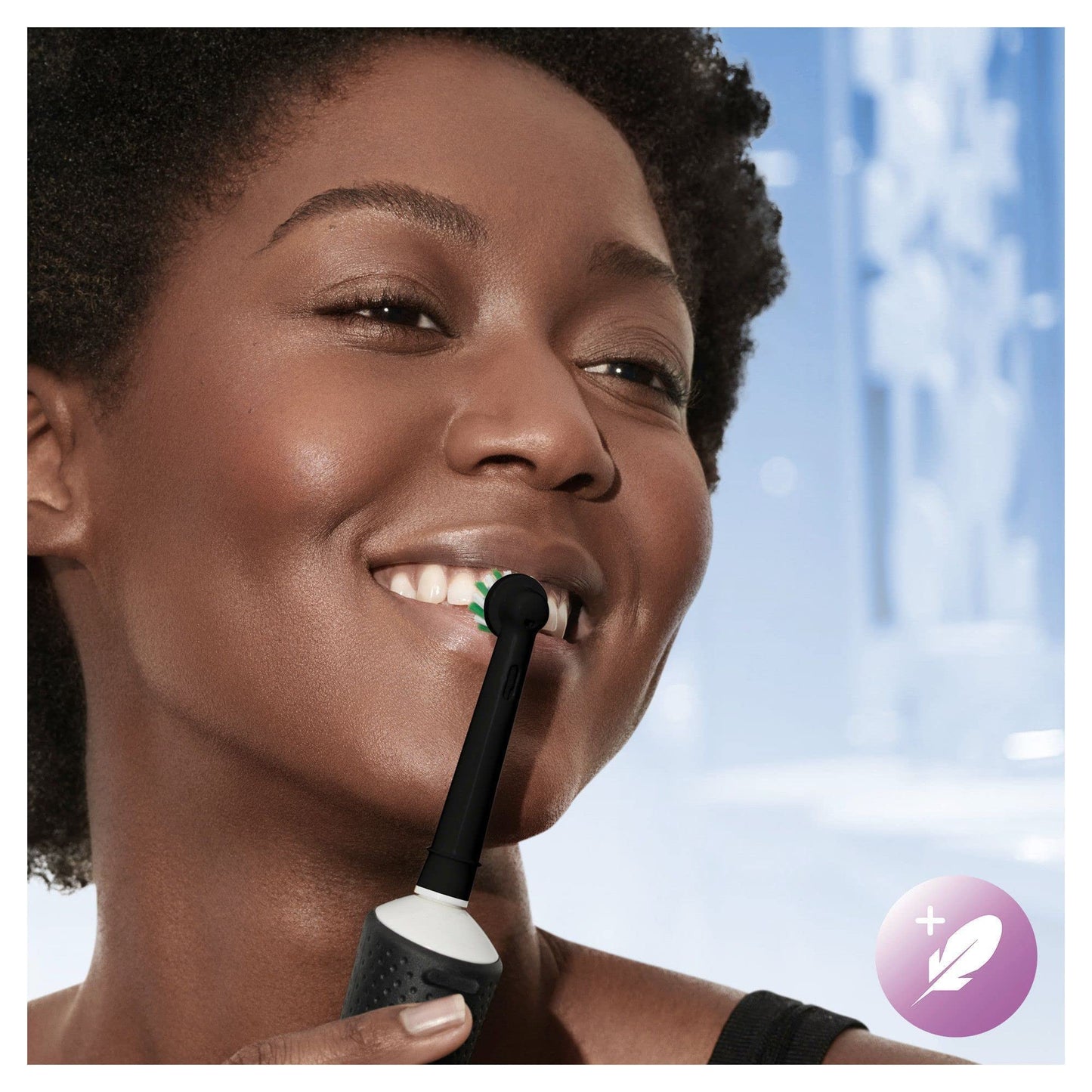 Oral-B Vitality Pro Svart Eltandborste, 1 Borsthuvud, Designed By Braun