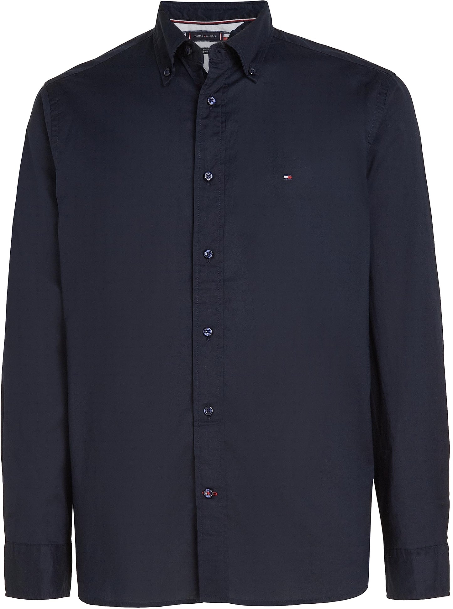 Tommy Hilfiger herr Core Flex Poplin Rf skjorta Casual skjortor
