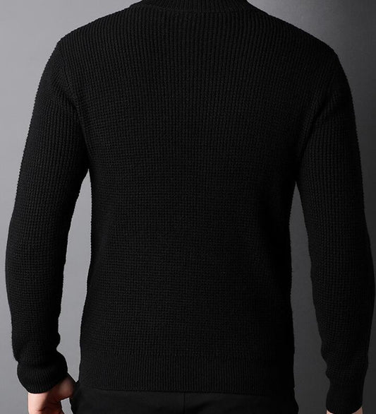 Herre Ståhals Lynlås Langærmet Sweatersjakke
