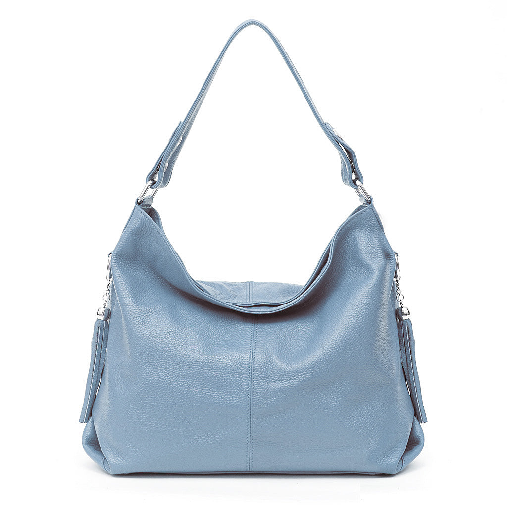 New Style Cowhide Shoulder Bag Fashion Tassels