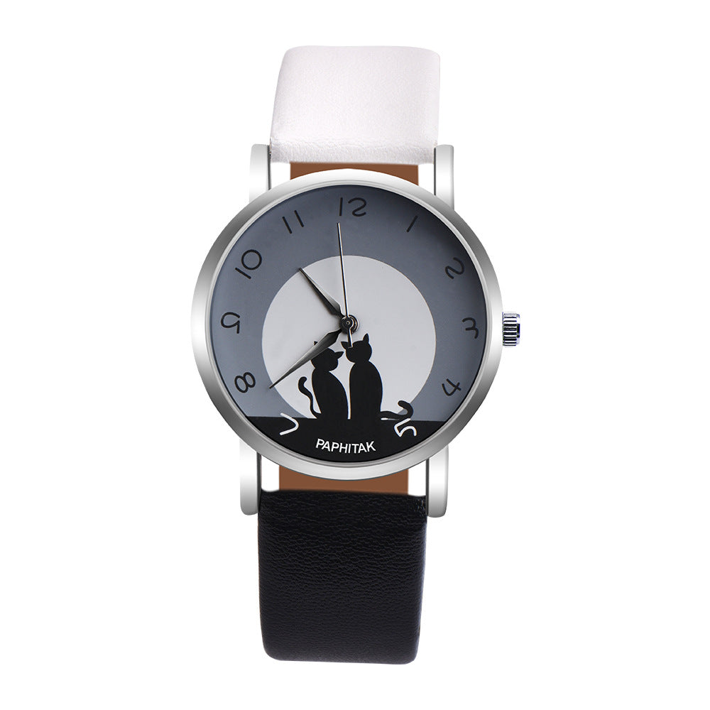 Quartz couple watch