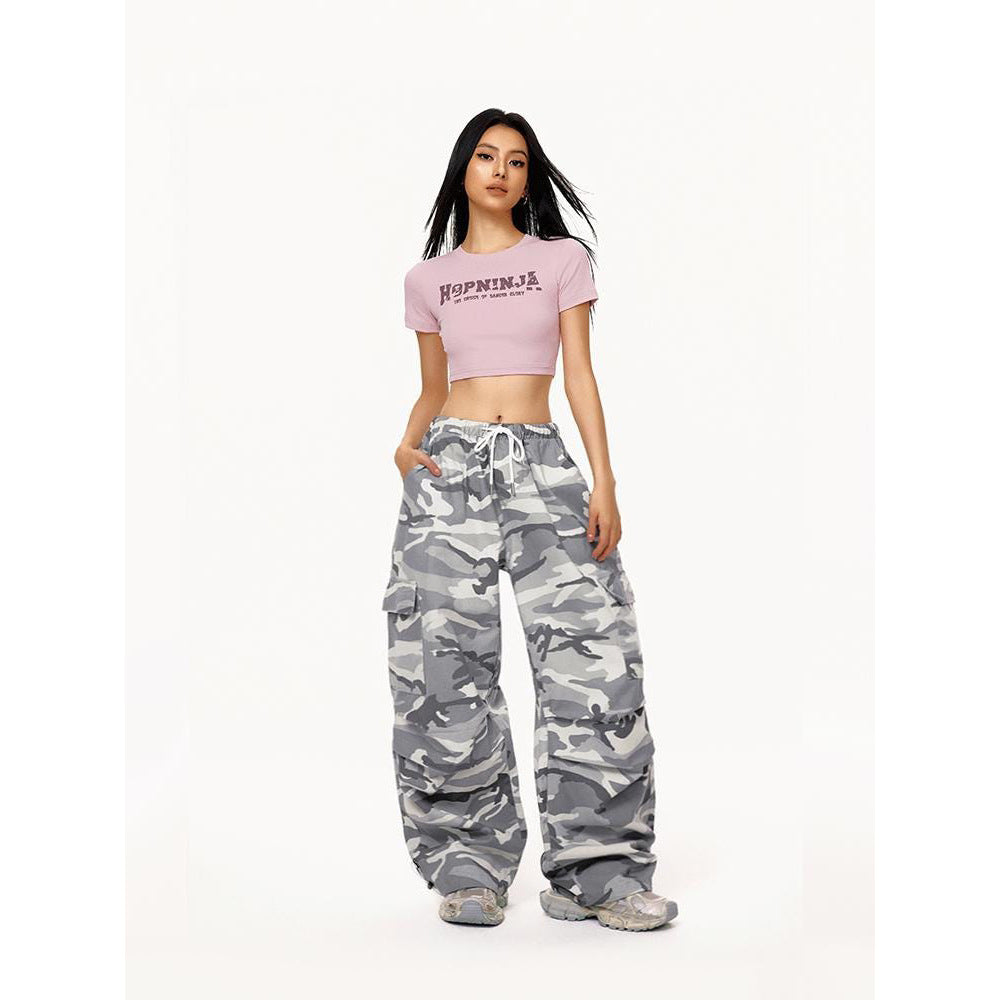 Women's Loose And Versatile Wide-leg Athletic Pants