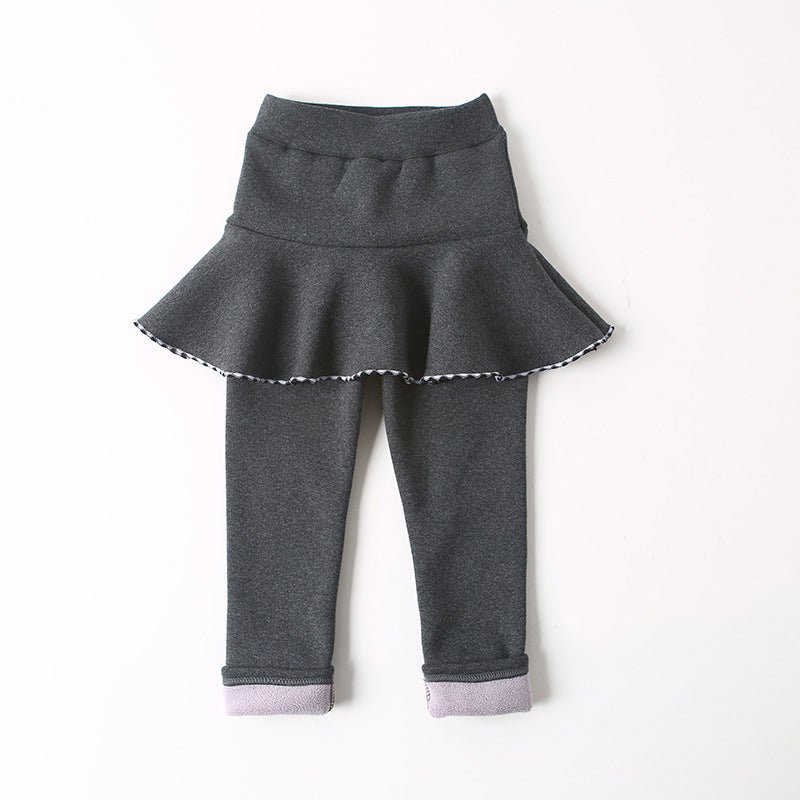 Children's Fake Two Piece Culottes