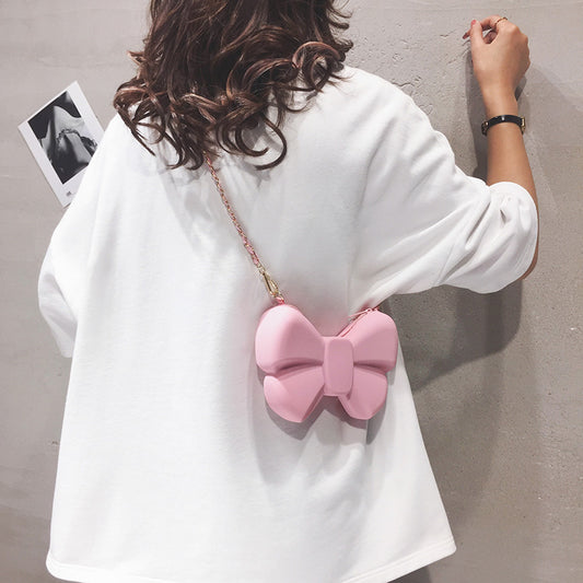 Cute Cartoon Bow Mobile Phone Bag All-match One Shoulder Messenger
