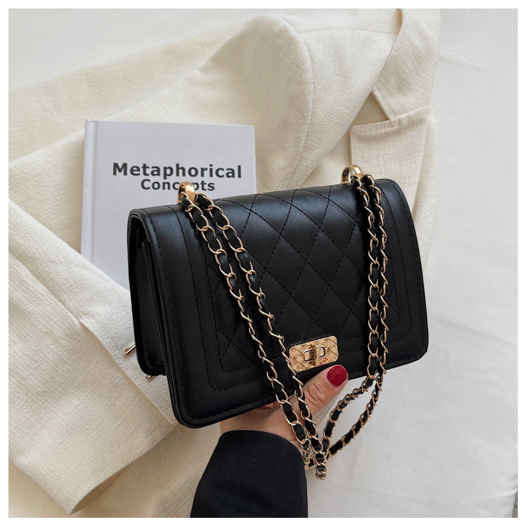 Niche Design Rhombus Chain Crossbody Bag