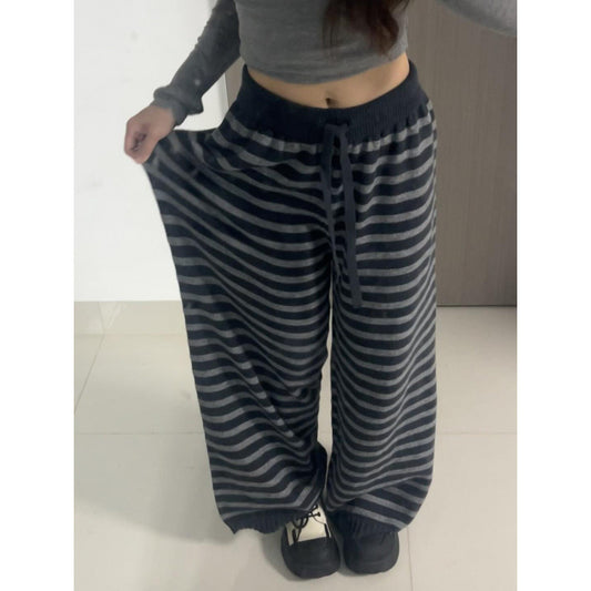 Retro Loose Slimming Wide-leg Pants For Women